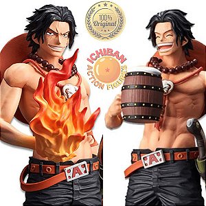 PORTGAS D. ACE ONE PIECE GRANDISTA NERO BRANPRESTO 100% ORIGINAL LACRADO