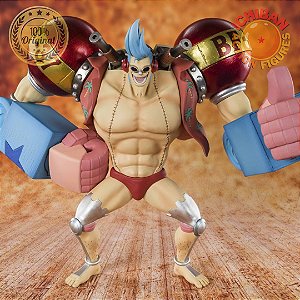 FRANKY ONE PIECE 20TH ANNIVERSARY FIGUARTS ZERO BANDAI 100% ORIGINAL LACRADO