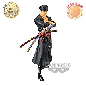 RORONOA ZORO DXF WANO DE BANDANA BANPRESTO 100% ORIGINAL LACRADO
