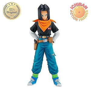 ANDROID 17 DRAGON BALL Z MASTERLISE ICHIBAN KUJI LETRA B BANDAI 100% ORIGINAL LACRADO