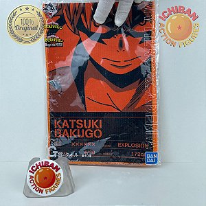 TOALHA KATSUKI BAKUGO ICHIBAN KUJI BEGIN THE HERO 100% ORIGINAL LACRADO