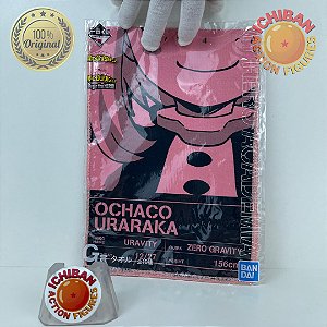 TOALHA OCHAKO URARAKA ICHIBAN KUJI BEGIN THE HERO 100% ORIGINAL LACRADO