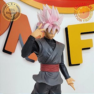 GOKU BLACK SSJ ROSE DRAGON BALL SUPER GRANDISTA COM DETALHE NO CABELO BANPRESTO 100% ORIGINAL SEM CAIXA