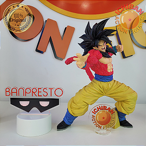 SON GOKU SSJ4 DRAGON BALL GT SMSP X BWFC THE ORIGINAL BANPRESTO 100% ORIGINAL SEM CAIXA