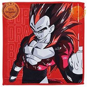 TOALHA VEGETA XENO SSJ4 DRAGON BALL HEROES  ICHIBAN KUJI 100% ORIGINAL LACRADO