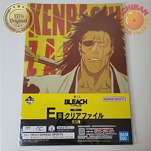 PASTA DUPLA BLEACH ZARAKI KENPACHI E UNOHANA ICHIBAN KUJI 100% ORIGINAL LACRADO