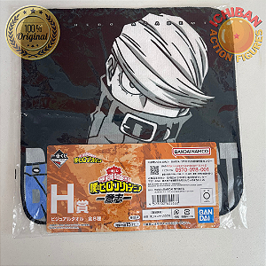 TOALHA BEST JEANIST MY HERO ACADEMIA WILL POWER LETRA H ICHIBAN KUJI 100% ORIGINAL LACRADO