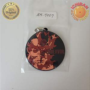 CHAVEIRO REDONDO ENDEAVOR MY HERO ACADEMIA ICHIBAN KUJI 100% ORIGINAL LACRADO