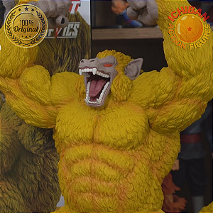 GOKU OOZARU DOURADO DRAGON BALL GT GREATEST SAIYAN LAST ONE ICHIBAN KUJI BANDAI 100% ORIGINAL SEM CAIXA