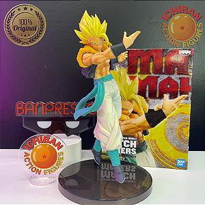 GOGETA SSJ BANPRESTO MATCH MAKERS 100% ORIGINAL COM CAIXA