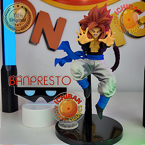GOGETA SSJ4 FES BANPRESTO 100% ORIGINAL SEM CAIXA