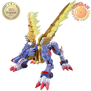 METALGARURUMON AMPLIFIED MODEL KIT BANDAI (JÁ MONTADO) 100% ORIGINAL COM CAIXA