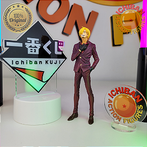 VINSMOKE SANJI ONE PIECE 100° ANNIVERSARY ICHIBAN KUJI BANDAI 100% ORIGINAL SEM CAIXA
