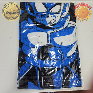 TOALHA VEGETA DRAGON BALL Z DECISIVE BATTLE LETRA H ICHIBAN KUJI 100% ORIGINAL LACRADO