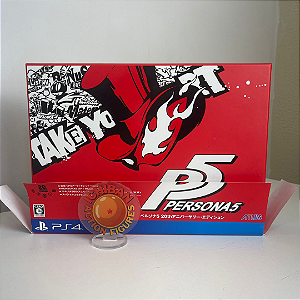 PERSONA 5 EDIÇÃO DE COLECIONADOR PS4/PS5 100% ORIGINAL LACRADO