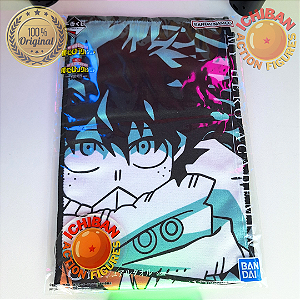 TOALHA MIDORIYA VS BAKUGO MY HERO ACADEMIA LETRA J ICHIBAN KUJI 100% ORIGINAL LACRADO