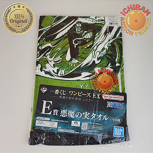 TOALHA CROCODILE ONE PIECE EX THOSE WHO HARBOR THE DEVIL VOL.2 LETRA E ICHIBAN KUJI 100% ORIGINAL LACRADO