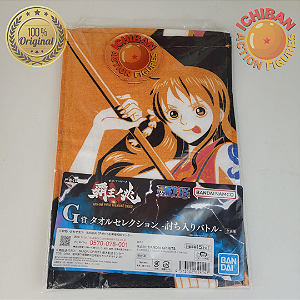 TOALHA NAMI ONE PIECE TREASURE CRUISE LETRA G ICHIBAN KUJI 100% ORIGINAL LACRADO