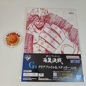 PASTA EUSTASS KID ONE PIECE ICHIBAN KUJI LETRA G 100% ORIGINAL LACRADO