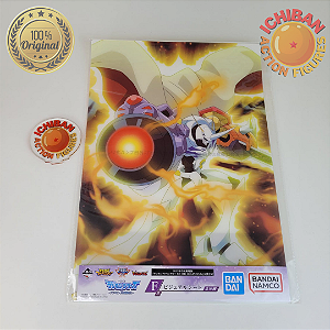 MEGA PÔSTER OMEGAMON DIGIMON LETRA F ICHIBAN KUJI 100% ORIGINAL LACRADO