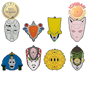 PORTA COPO ALEATÓRIO JOJO'S BIZARRE ADVENTURE LETRA H ICHIBAN KUJI 100% ORIGINAL LACRADO