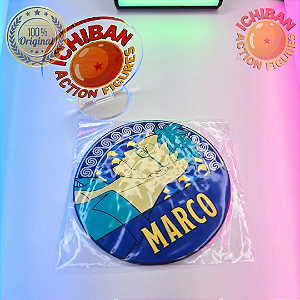 PORTA COPO REDONDO MARCO ONE PIECE ICHIBAN KUJI 100% ORIGINAL LACRADO