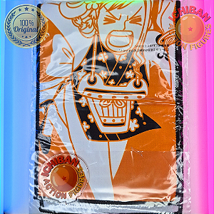 TOALHA NAMI E ULTI ONE PIECE BOTH WINGS DECIDING MATCH LETRA F ICHIBAN KUJI 100% ORIGINAL LACRADO
