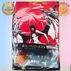 TOALHA NICO ROBIN TRANSFORMADA ONE PIECE EX THOSE WHO HARBOR THE DEVIL VOL.2 LETRA E ICHIBAN KUJI 100% ORIGINAL LACRADO
