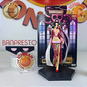 BOA HANCOCK ONE PIECE DXF VOL.4 BANPRESTO 100% ORIGINAL COM CAIXA