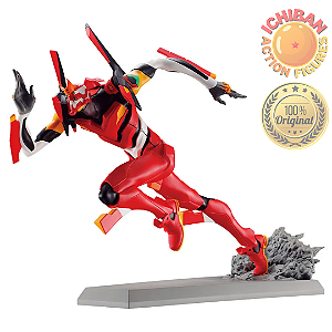 EVA 02 CORRENDO NEON GENESIS EVANGELION FULL SPRINT MEGA VIGNETTE ICHIBAN KUJI LETRA B BANDAI 100% ORIGINAL