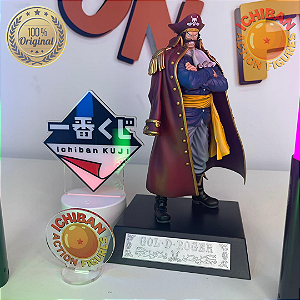GOL D. ROGER ONE PIECE ICHIBAN KUJI LETRA A BANDAI 100% ORIGINAL SEM CAIXA