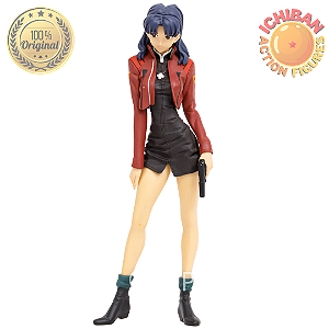 KATSURAGI MISATO ARMA NA MÃO NEON GENESIS EVANGELION EXTRA FIGURE SEGA 100% ORIGINAL LACRADO