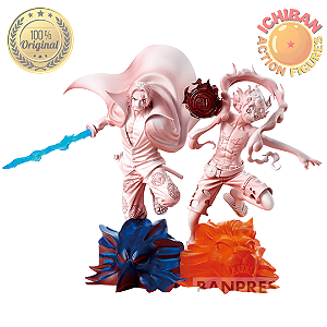 CONJUNTO LUFFY NIKA E SHANKS ONE PIECE RED MOVIE BANPRESTO 100% ORIGINAL LACRADO