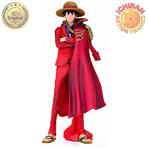MONKEY D. LUFFY DE VERMELHO ONE PIECE SPECIAL ED. 20TH ANNIVERSARY KING OF ARTIST BANPRESTO 100% ORIGINAL LACRADO