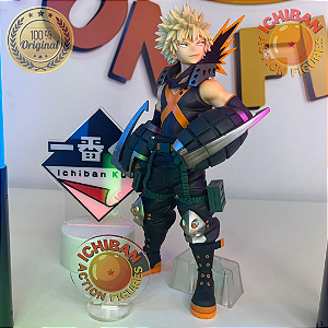 KATSUKI BAKUGO GOD DYNAMIGHT MY HERO ACADEMIA LET'S BEGIN MASTERLISE ICHIBAN KUJI LETRA B BANDAI 100% ORIGINAL SEM CAIXA