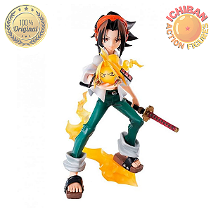 YOH ASAKURA YAMIDARU NA MÃO SHAMAN KING ICHIBAN KUJI LETRA B BANDAI 100% ORIGINAL LACRADO