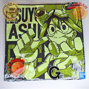 TOALHA ASUI TSUYU MY HERO ACADEMIA GO AND GO ICHIBAN KUJI LETRA G 100% ORIGINAL LACRADO