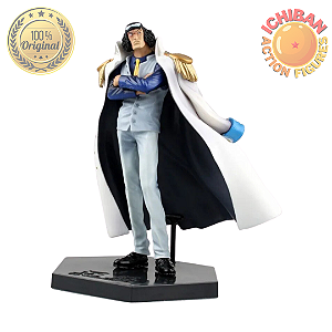 AOKIJI KUZAN ONE PIECE DXF BANPRESTO 100% ORIGINAL COM CAIXA