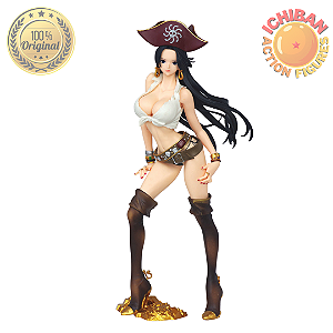 BOA HANCOCK ONE PIECE FLAG DIAMOND BANPRESTO 100% ORIGINAL SEM CAIXA