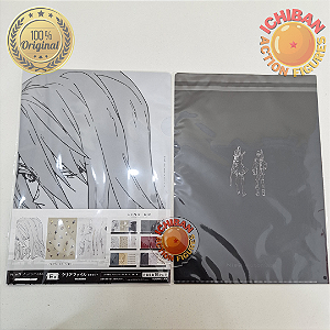 PASTA TRIPLA NIER A2 - CHARACTERS - GUNS CLEAR FILE KUJI PRIZE E-3 100% ORIGINAL LACRADO