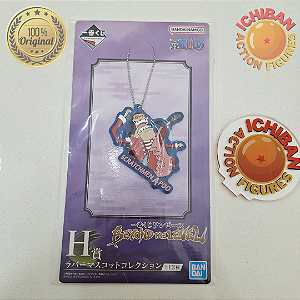 CHAVEIRO SCRACHTMAN AZUL ONE PIECE LETRA H ICHIBAN KUJI 100% ORIGINAL LACRADO