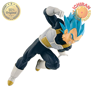 VEGETA SSJ BLUE DRAGON BALL SUPER THE MOVIE ULTIMATE SOLDIERS 100% ORIGINAL COM CAIXA