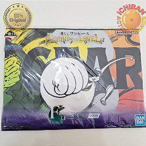 TOALHA LUFFY GEAR 3 ONE PIECE BEYOND THE LEVEL LETRA F ICHIBAN KUJI 100% ORIGINAL LACRADO