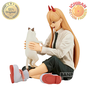 POWER COM MIAUZIN CHAINSAW MAN BREAK TIME COLLECTION BANPRESTO 100% ORIGINAL LACRADO