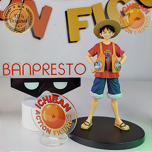 MONKEY D. LUFFY ONE PIECE RED FILM DXF BANPRESTO 100% ORIGINAL SEM CAIXA