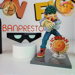 IZUKU MIDORIYA DEKU MY HERO ACADEMIA BRAVEGRAPH VOL.1 BANPRESTO 100% ORIGINAL SEM CAIXA