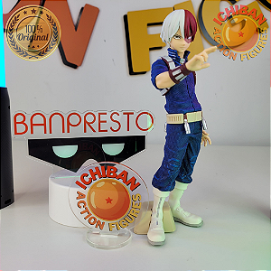 SHOTO TODOROKI MY HERO ACADEMIA TEXTURE BANPRESTO 100% ORIGINAL SEM CAIXA