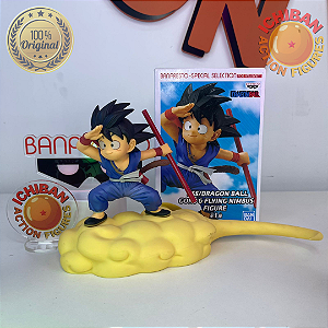 SON GOKU KID NA NUVEM DE AZUL DRAGON BALL SPECIAL SELECTION BANPRESTO 100% ORIGINAL COM CAIXA