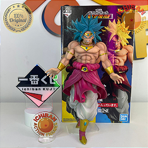 BROLY SSJ BLUE DRAGON BALL Z BACK TO THE FILM MASTERLISE ICHIBAN KUJI BANDAI 100% ORIGINAL COM CAIXA