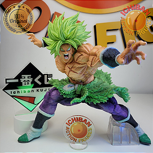 BROLY SSJ FULL POWER DRAGON BALL SUPER KING CLUSTER BACK TO THE FILM ICHIBAN KUJI LETRA A BANDAI 100% ORIGINAL COM CAIXA